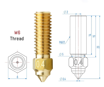 Nozzle Creality Ender 3 V3 KE